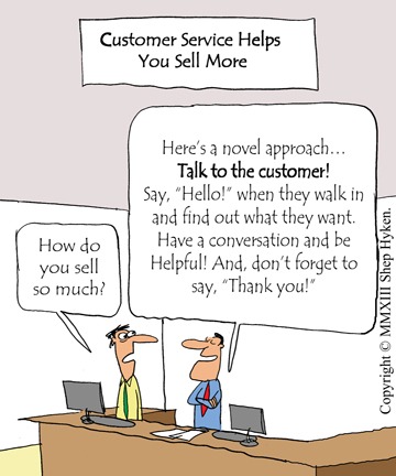 Using Customer Service to Increase Sales