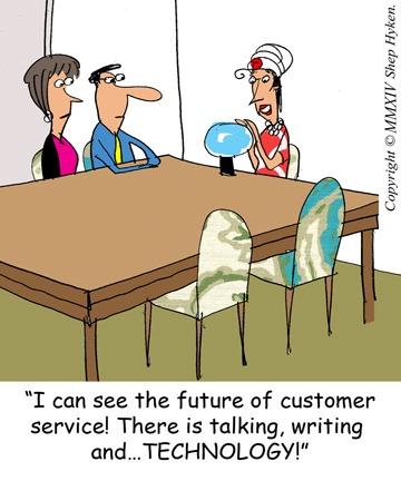 Future of Customer Service is Now! An Update and Commentary on Today's  Customer Service Tools - Shep Hyken | Customer Service Expert